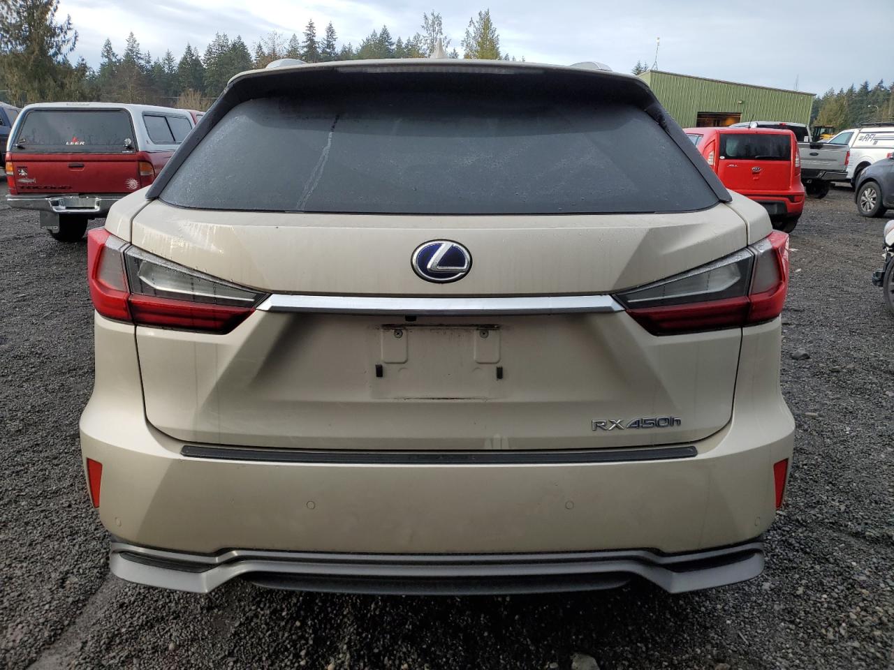 VIN 2T2BGMCA0HC013716 2017 LEXUS RX450 no.6