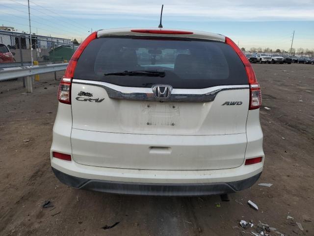  HONDA CRV 2016 White