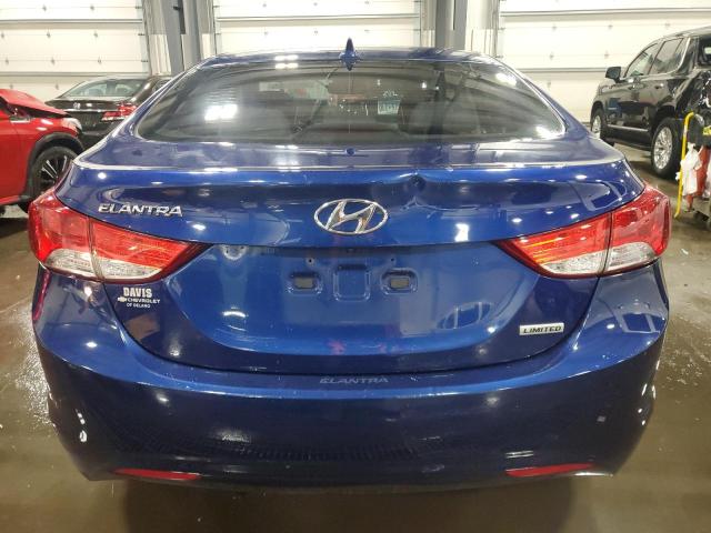  HYUNDAI ELANTRA 2013 Blue