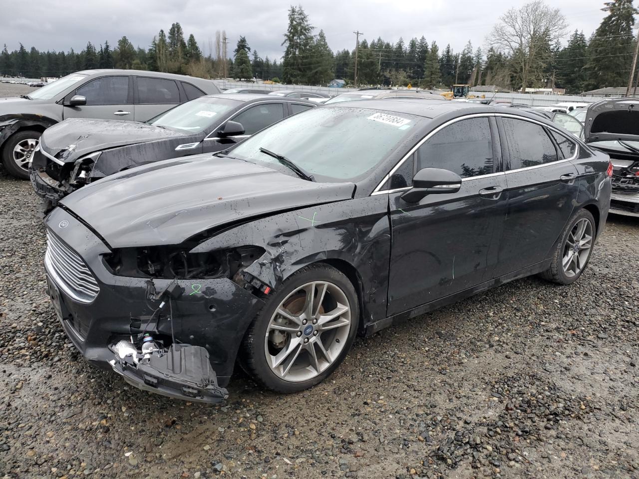 VIN 3FA6P0K98DR209421 2013 FORD FUSION no.1