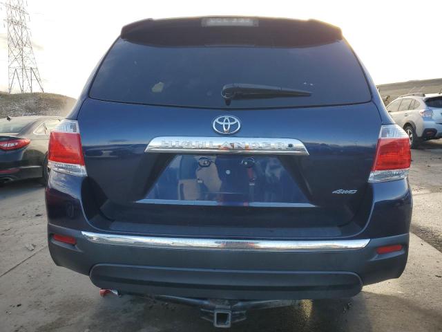  TOYOTA HIGHLANDER 2012 Черный