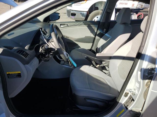  HYUNDAI ACCENT 2017 Серебристый