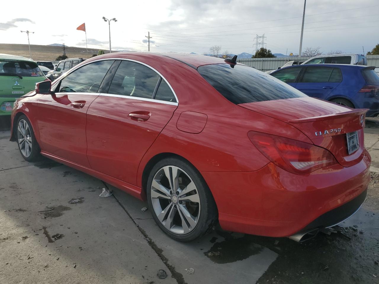 VIN WDDSJ4EB4EN031839 2014 MERCEDES-BENZ CLA-CLASS no.2