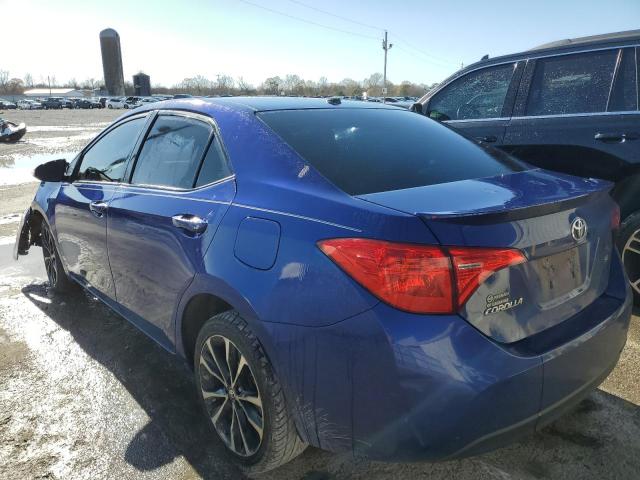  TOYOTA COROLLA 2019 Синий