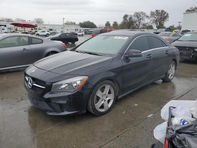 Sedans MERCEDES-BENZ CLA-CLASS 2016 Black