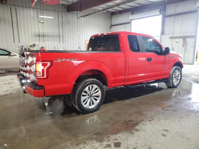  FORD F-150 2016 Czerwony