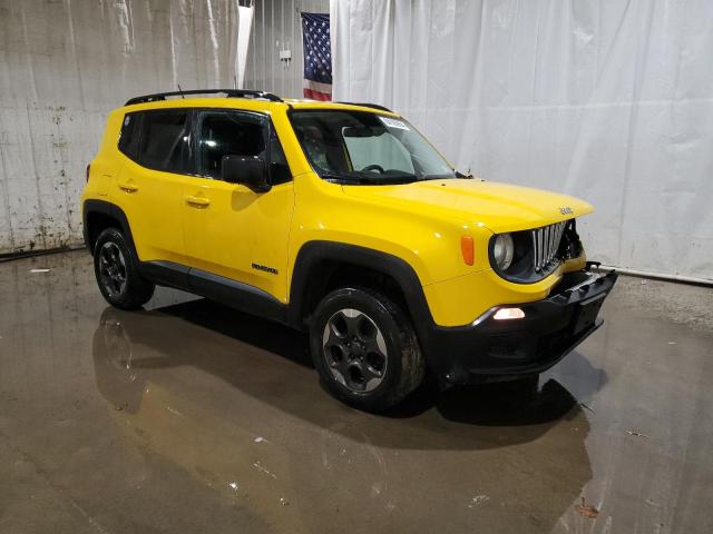  JEEP RENEGADE 2017 Yellow