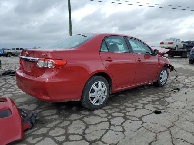  TOYOTA COROLLA 2013 Czerwony