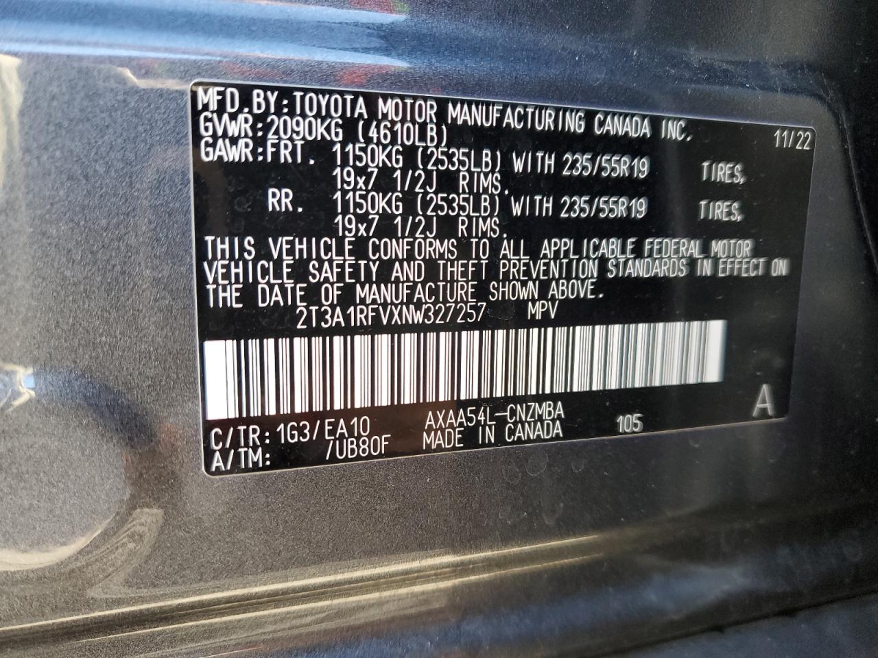 2022 Toyota RAV 4 - Image 14