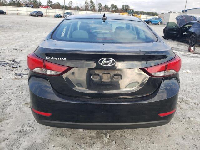 Sedans HYUNDAI ELANTRA 2014 Czarny