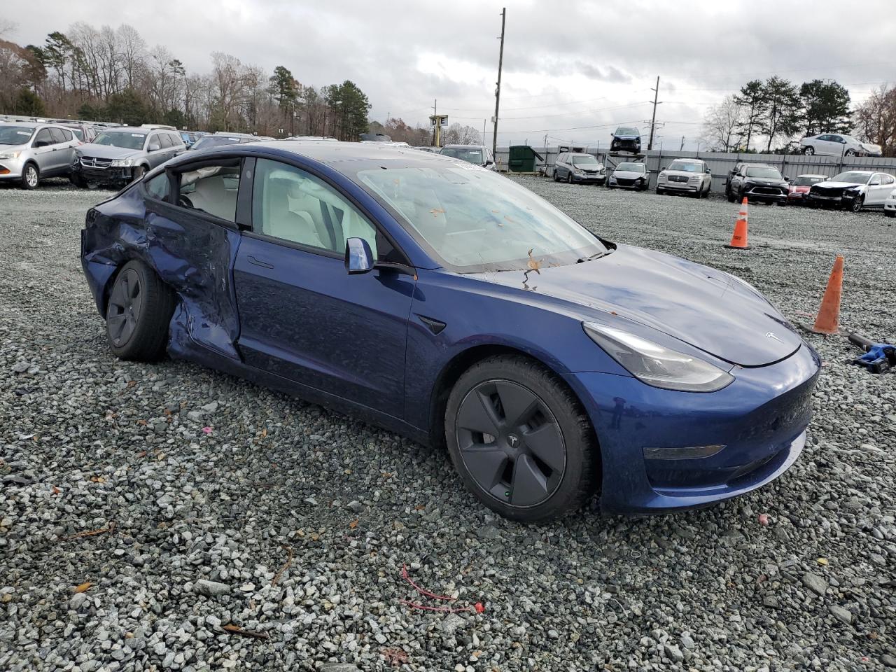 2021 Tesla Model 3 VIN: 5YJ3E1EA0MF989561 Lot: 84481544