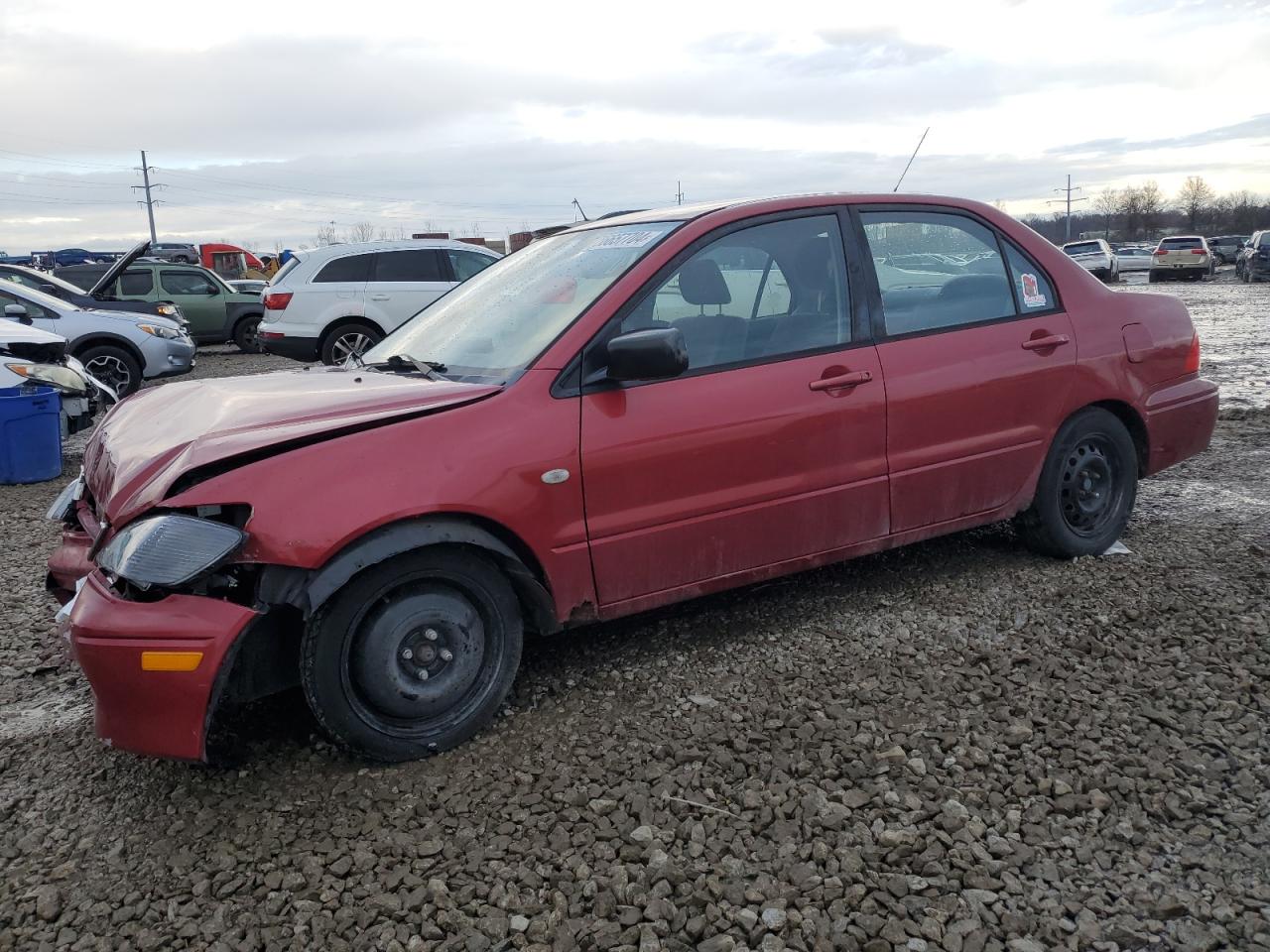 2002 Mitsubishi Lancer Es VIN: JA3AJ26E62U053845 Lot: 86657704