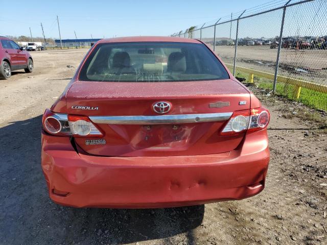  TOYOTA COROLLA 2012 Red