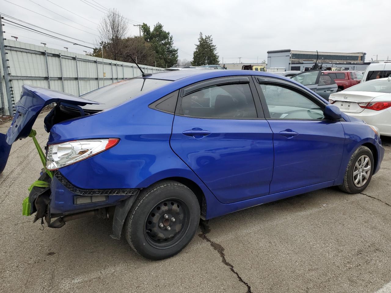 VIN KMHCT4AE8EU658523 2014 HYUNDAI ACCENT no.3