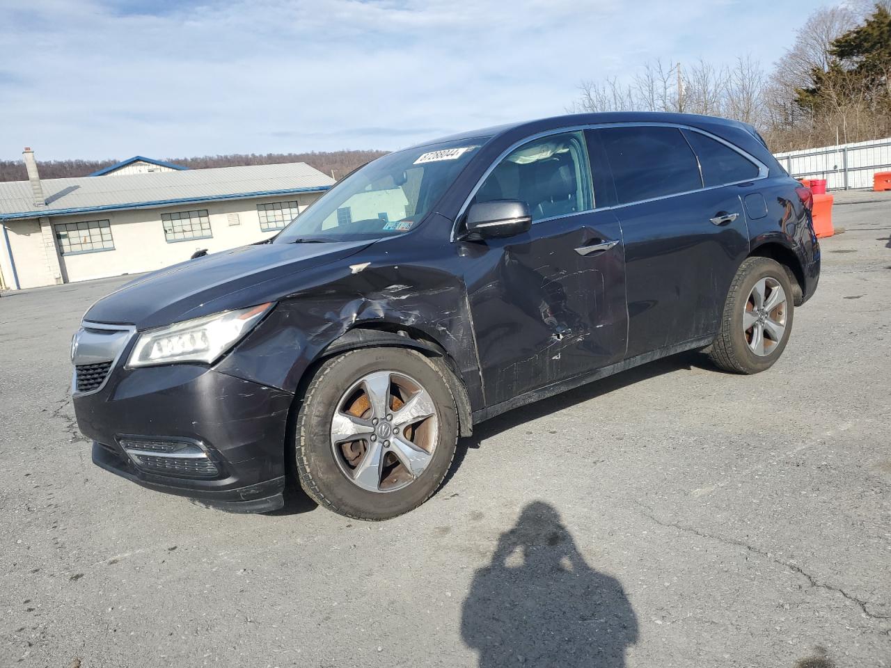 VIN 5FRYD4H24EB006296 2014 ACURA MDX no.1