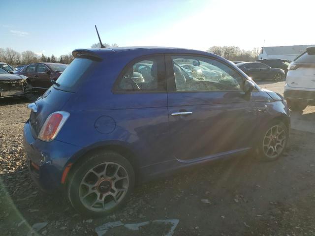  FIAT 500 2012 Синий