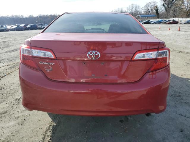  TOYOTA CAMRY 2012 Red