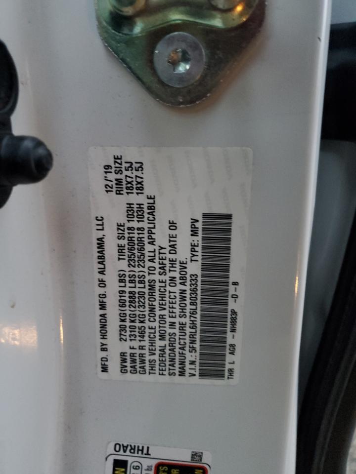 2020 Honda Odyssey - Image 15