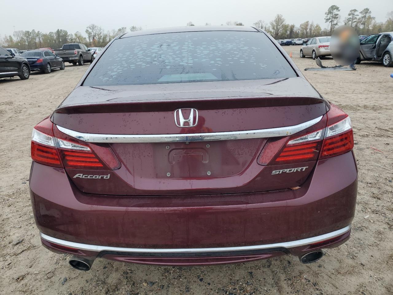 VIN 1HGCR2F50HA143605 2017 HONDA ACCORD no.6