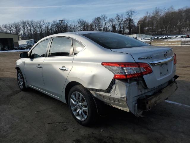  NISSAN SENTRA 2014 Сріблястий