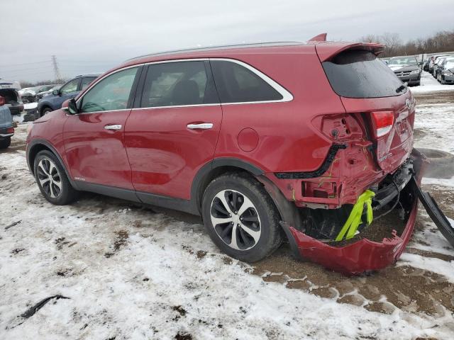  KIA SORENTO 2016 Czerwony