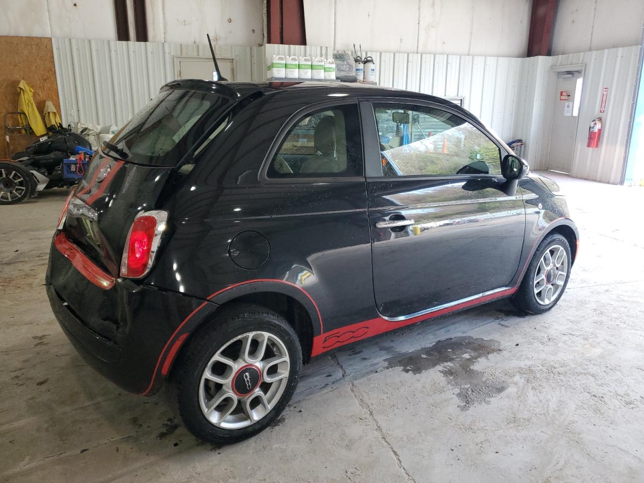 2012 Fiat 500 Pop VIN: 3C3CFFAR0CT280591 Lot: 86619984