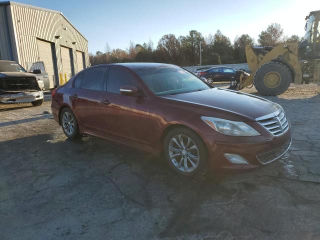  HYUNDAI GENESIS 2012 Burgundy