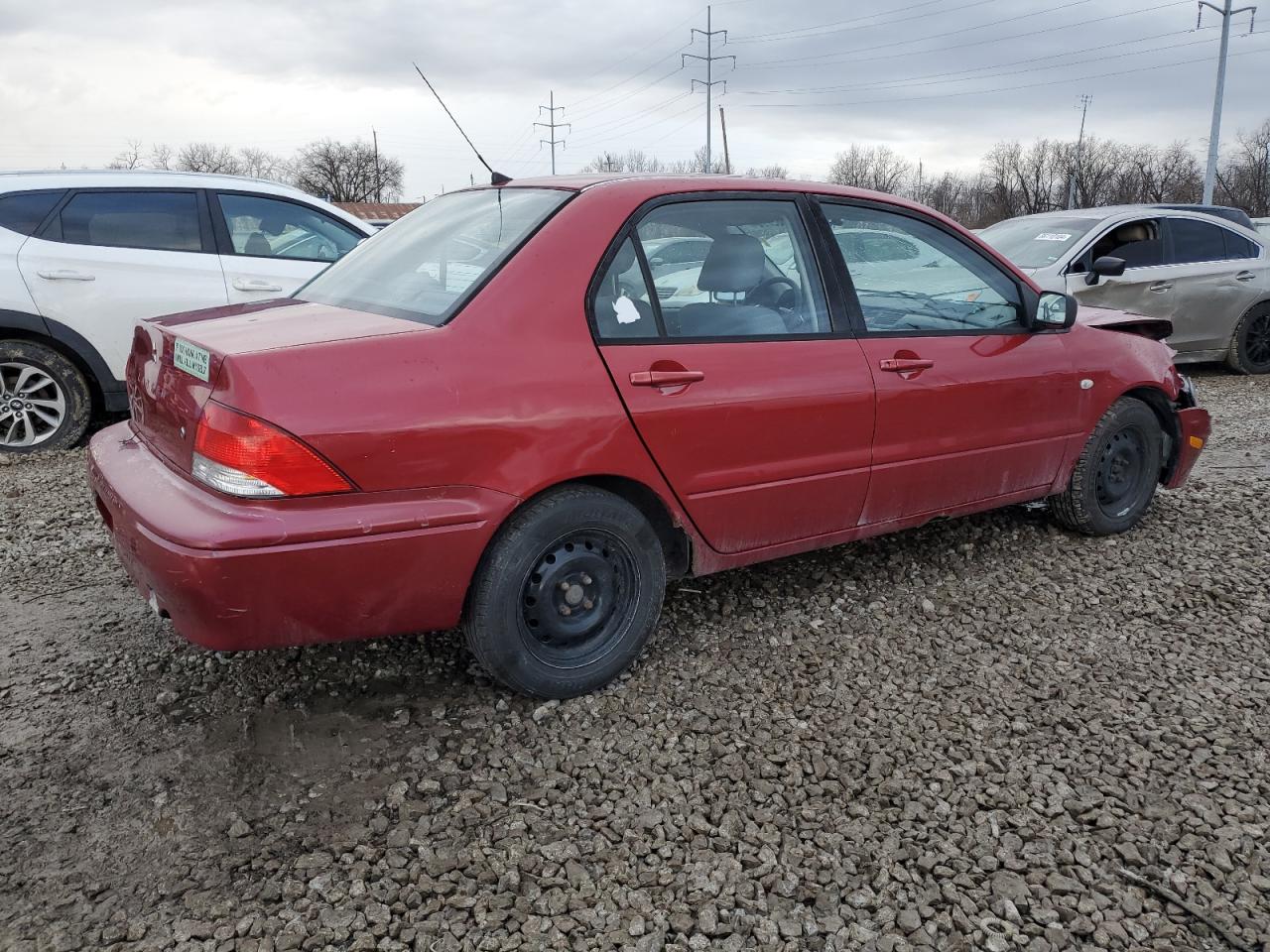 2002 Mitsubishi Lancer Es VIN: JA3AJ26E62U053845 Lot: 86657704