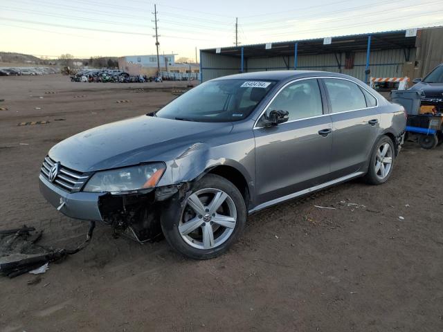 2013 Volkswagen Passat Se იყიდება Colorado Springs-ში, CO - Front End