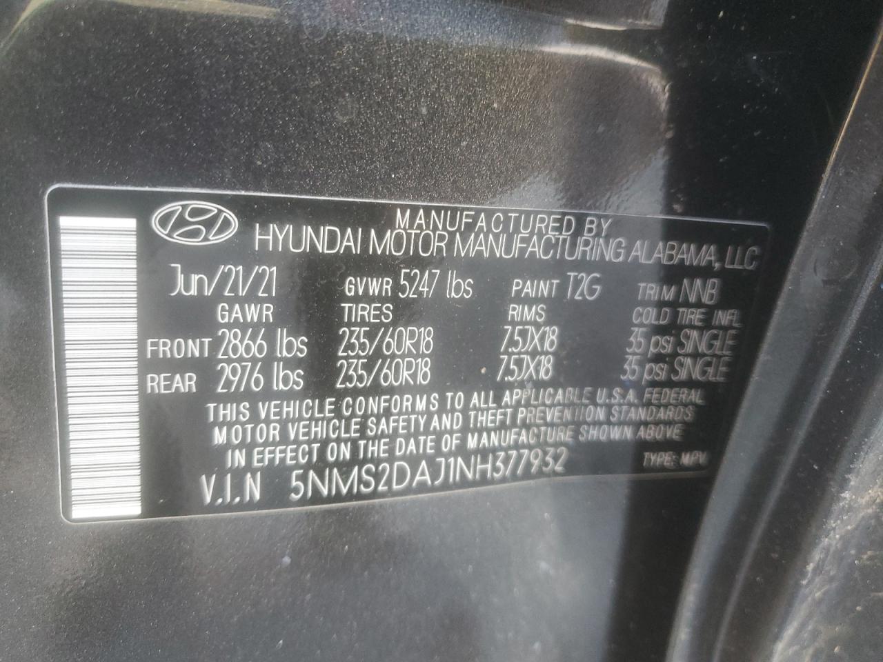 2022 Hyundai Santa Fe - Image 13