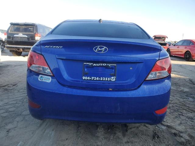  HYUNDAI ACCENT 2012 Синий