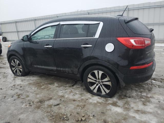  KIA SPORTAGE 2012 Черный