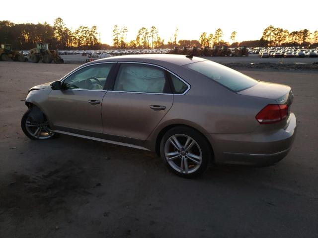  VOLKSWAGEN PASSAT 2015 tan