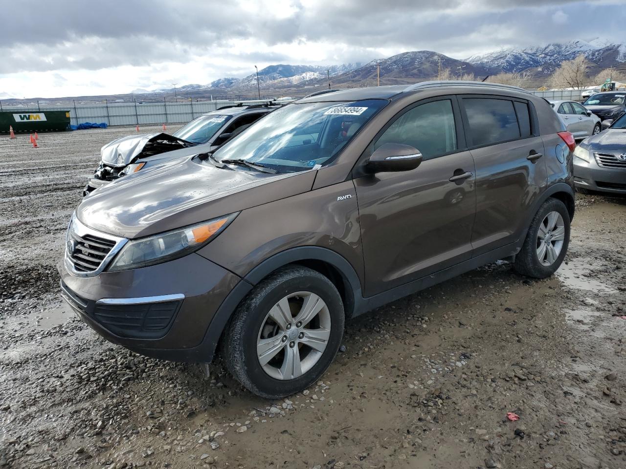 2011 Kia Sportage Lx VIN: KNDPBCA28B7152709 Lot: 86654994