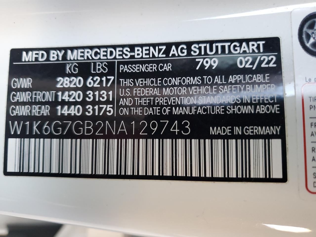 2022 Mercedes-Benz S-klasse - Image 13