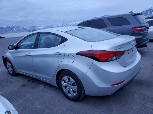  HYUNDAI ELANTRA 2016 Silver