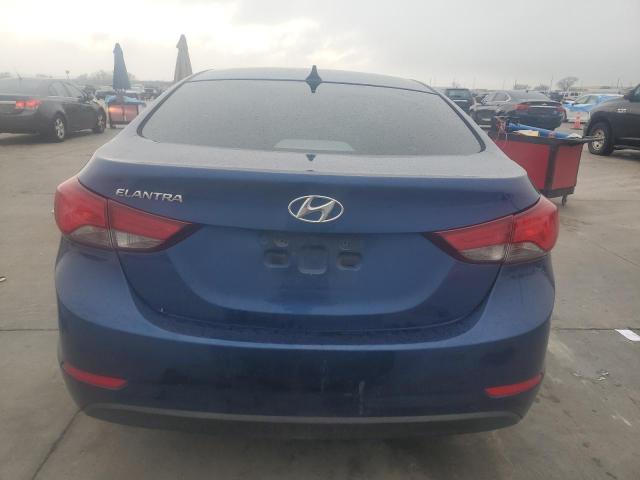 Sedans HYUNDAI ELANTRA 2016 Blue