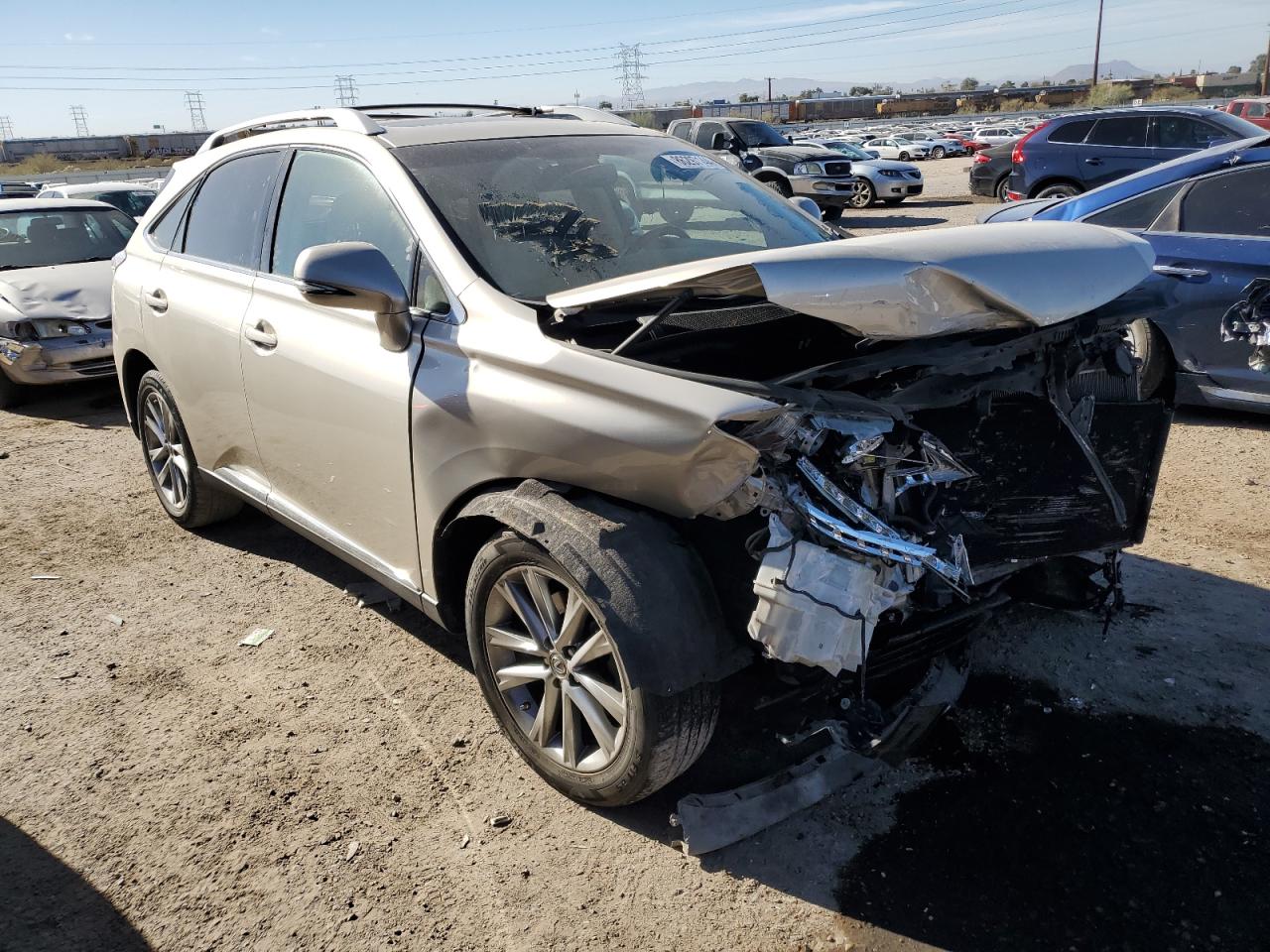 VIN 2T2ZK1BA3FC176306 2015 LEXUS RX350 no.4