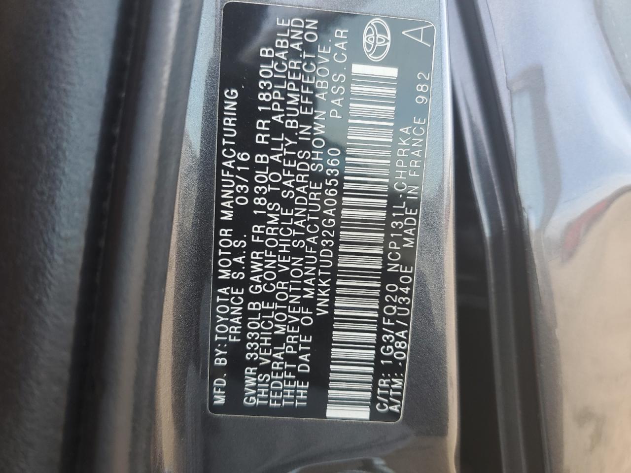 2016 Toyota Yaris - Image 14