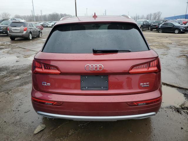  AUDI Q5 2018 Czerwony