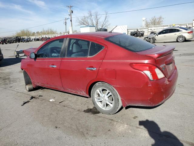  NISSAN VERSA 2014 Красный
