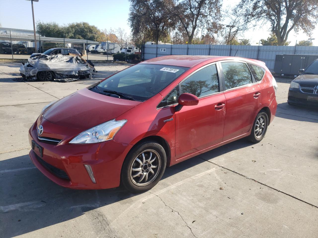 VIN JTDZN3EU8EJ000772 2014 TOYOTA PRIUS no.1