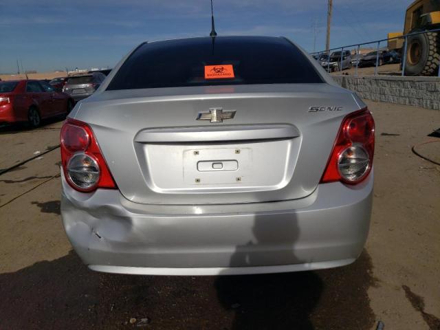  CHEVROLET SONIC 2013 Silver