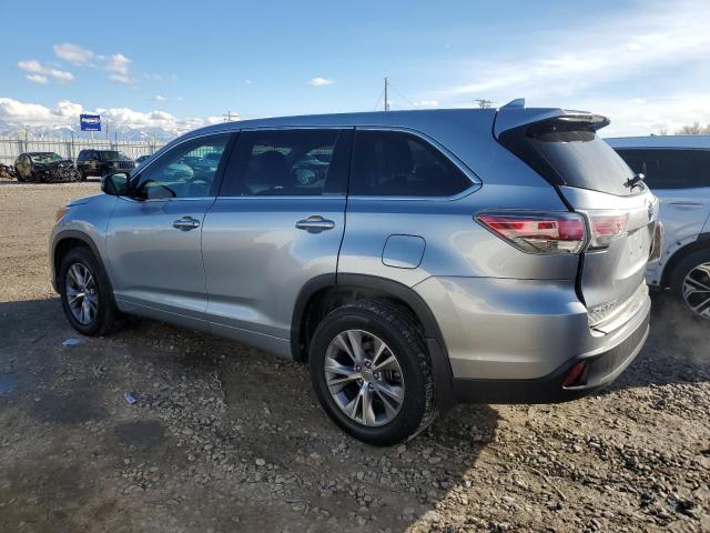 Parquets TOYOTA HIGHLANDER 2015 Silver