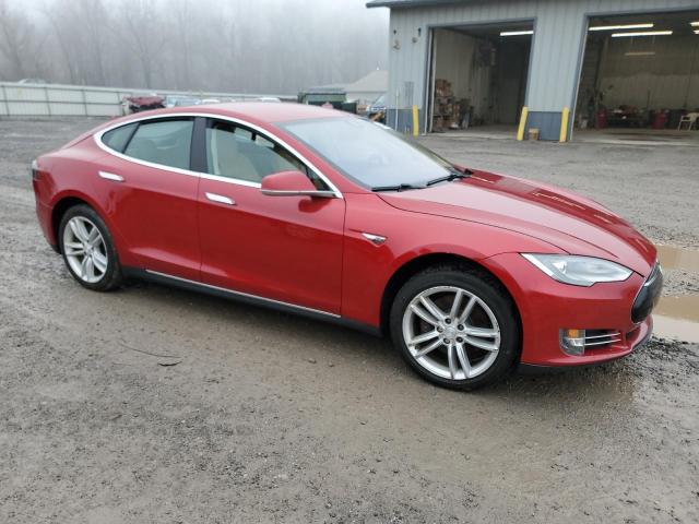 Хэтчбеки TESLA MODEL S 2014 Красный