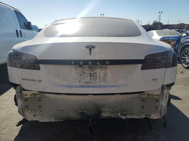  TESLA MODEL S 2015 White