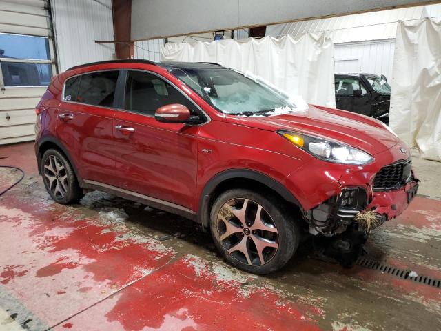  KIA SPORTAGE 2018 Red