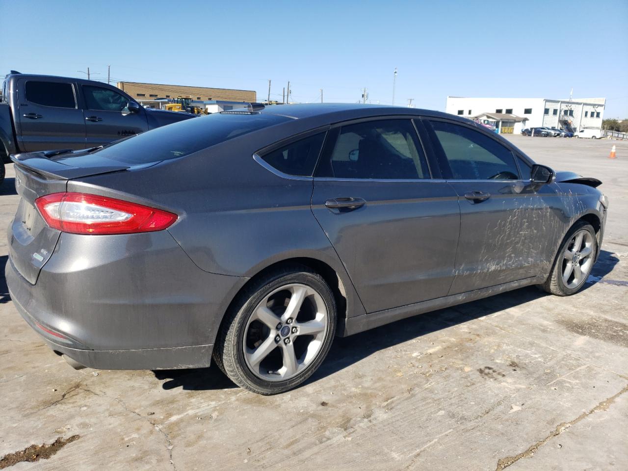 VIN 1FA6P0HDXE5371227 2014 FORD FUSION no.3