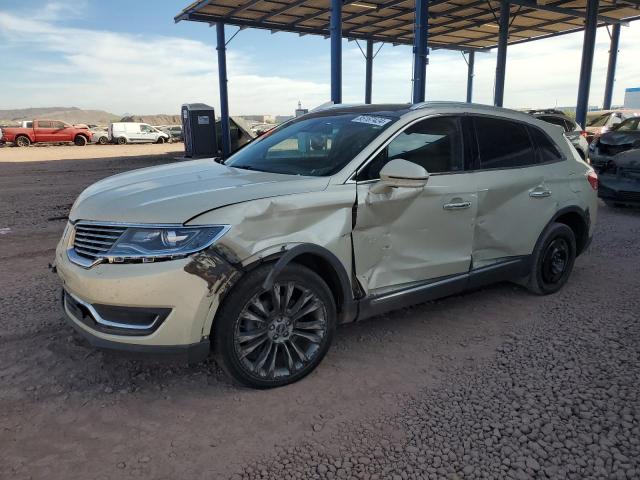  LINCOLN MKX 2016 Желтый