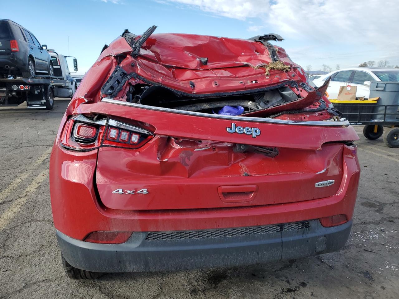 2018 Jeep Compass Latitude VIN: 3C4NJDBBXJT434391 Lot: 86817394